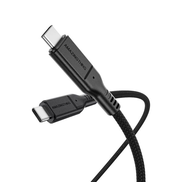 AMAZINGTHING Thunder USB C to USB C Cable - Type C Fast Charger Cable 240W