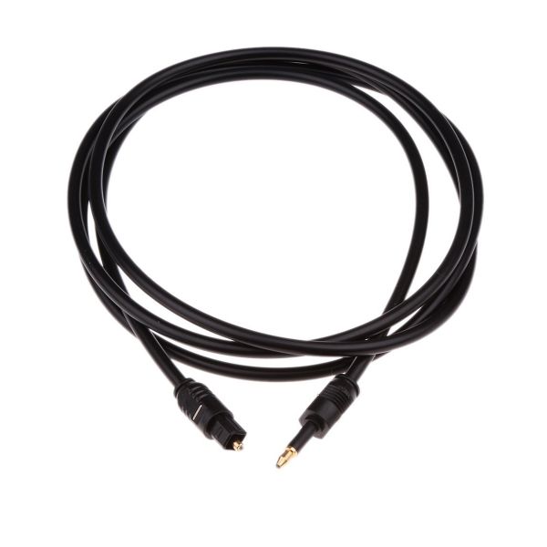 Cell N Tech Toslink to Mini Toslink (3.5mm Minijack) Optical Cable