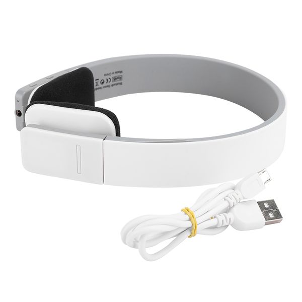 BQ618 Wireless Bluetooth StereoSports Headset Heavy Bass Audio White