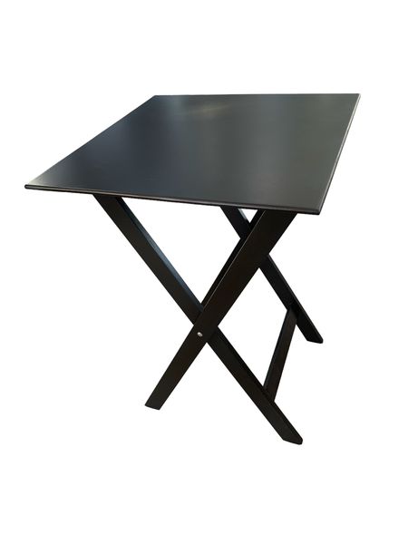 Convenient Foldable Square Metro Side Table 40x40cm