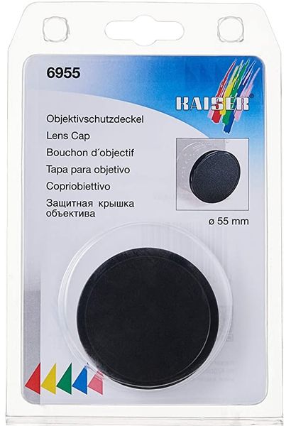 Kaiser Push On Lens Cap 55mm
