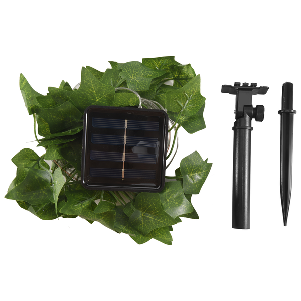 Solar Maple Leaf Lights Waterproof For Garden Decoration-2M 20Led
