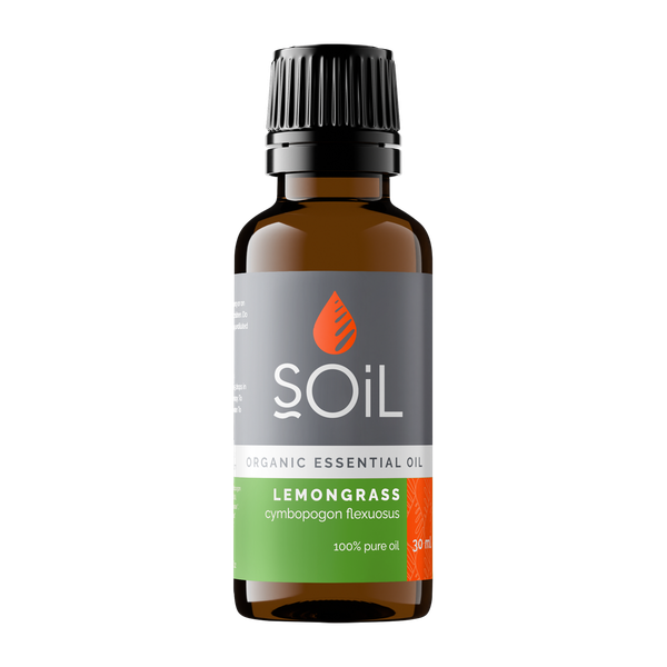 SOiL Organic Lemongrass Essential Oil-30ml