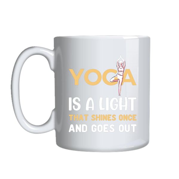 Yoga Is A Light Mug Gift Idea 152