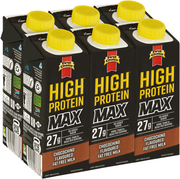High-Protein MAX - Chocochino Flavoured - 1 x 6 Pack (250ml)