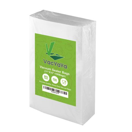 Vacuum Sealer Bags 6X10 | 400 Bags - Bulk | Pre-Cut Embossed Vacuum Bags  for Fo 