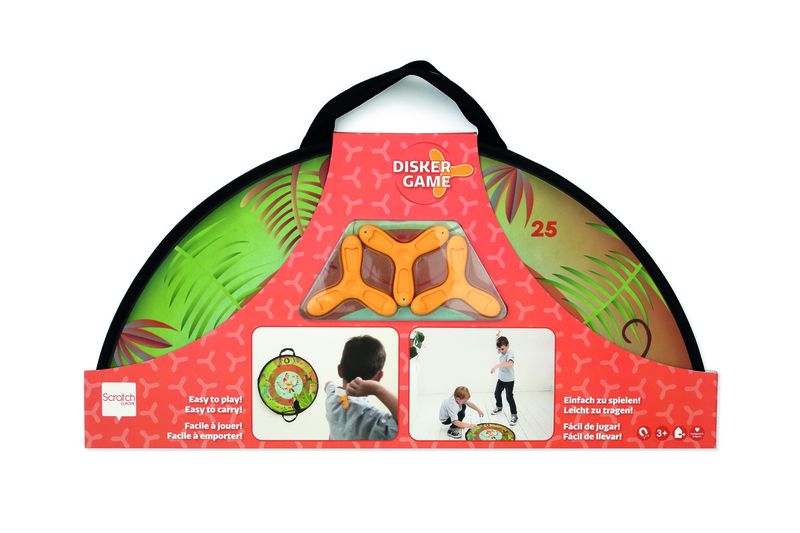 Scratch Europe Magnetic Disker Game Jungle