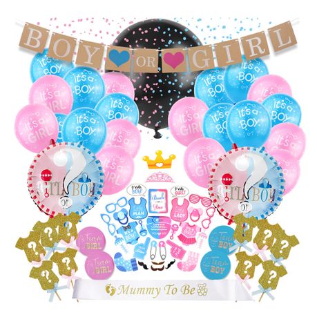 iKids Baby Gender Reveal Party Balloon Kit