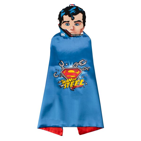 SUPERMAN By DC Official Licensed Kids Superhero Dress Up &amp; Role Play Set