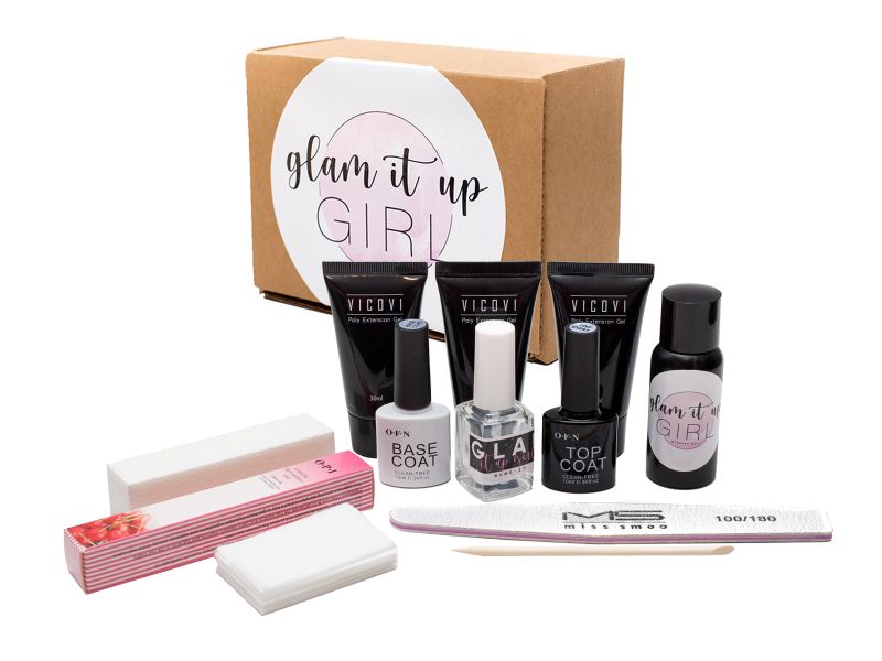 The Ultimate UV Polygel Top Up Kit - 12 Piece
