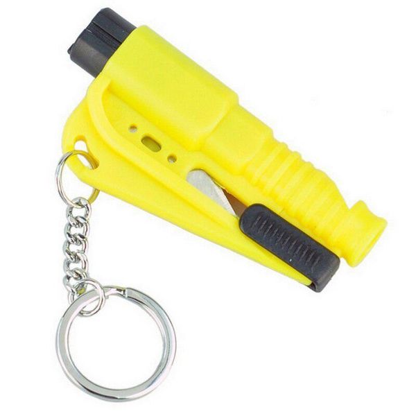 Window Breaker Emergency Escape Tool Safety Seat Belt Cutter 3-In-1