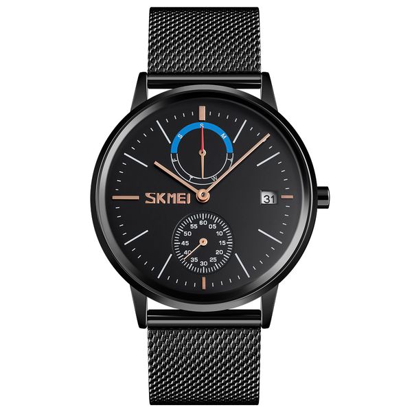 Men's Minimalist Kenzo Watch with Mesh Band