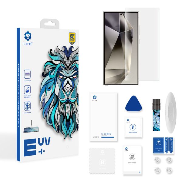 Lito Samsung S23 Ultra Curved Screen Protector Self-Installation