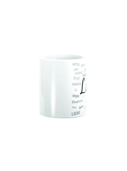 PepperSt Mug - Love In Many Languages, Valentines Day