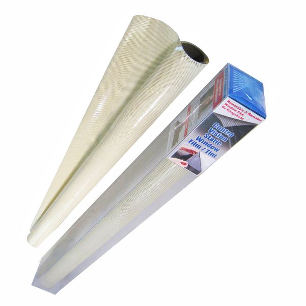 Klingshield Contra Vision Static Cling (Cream) - 75cm x 200cm