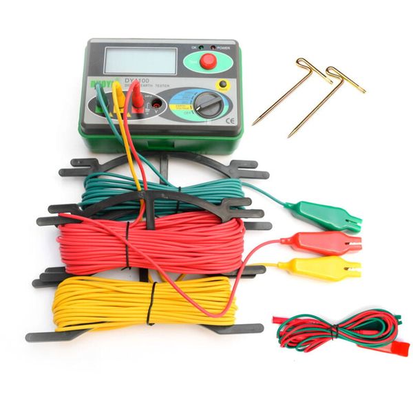 Digital Ground Resistance Tester, Delivery Without Battery DY4100
