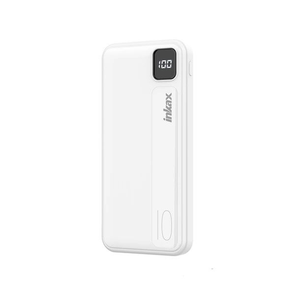 Inkax PB-16 Power Bank 10000mAh with LED Display, Portable Charger