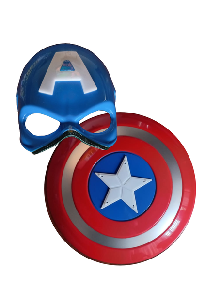 Captain America Shield and Mask - Lights and sound