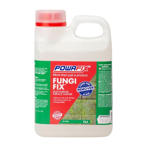 Powafix - Fungi Fix Algae Remover 1L - 3 Pack