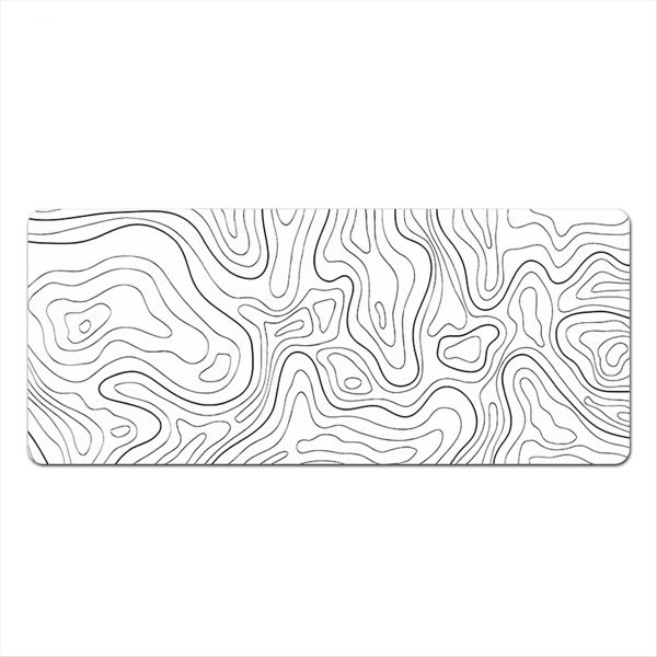 Desk Mat Extended Big Mouse Pad Computer Keyboard Mouse Mat B