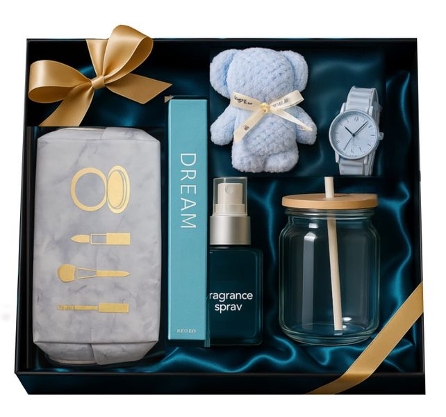Blue Serenity Luxury Gift Box - Ocean Edition - 6-piece gift set
