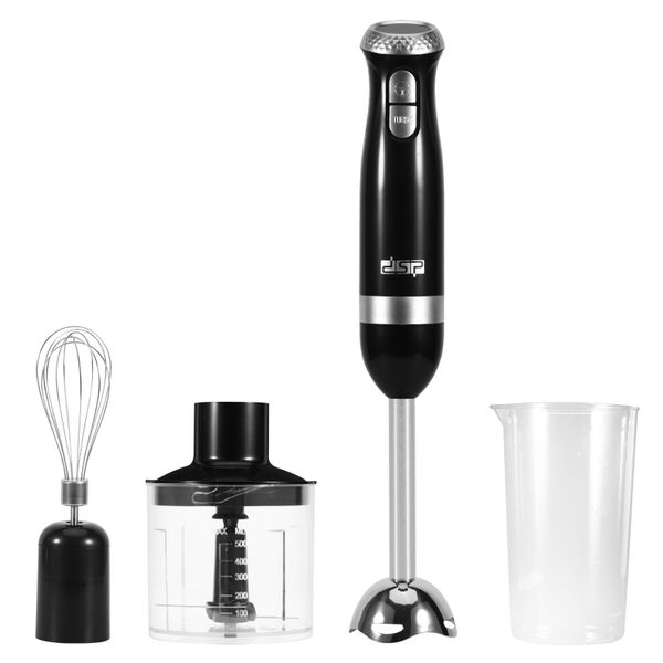 DSP 4-in-1 Stick Blender 700W Hand Blender Set with Chopper Egg Whisk