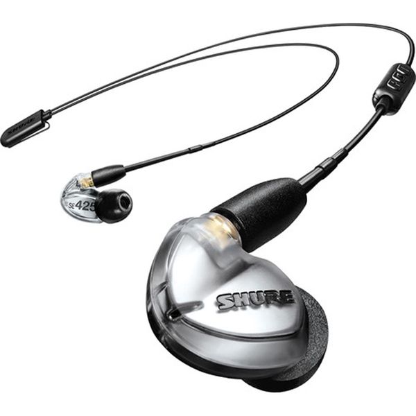 Shure SE425 - BT2 Wireless Sound-Isolating Bluetooth Earphones(Silver)