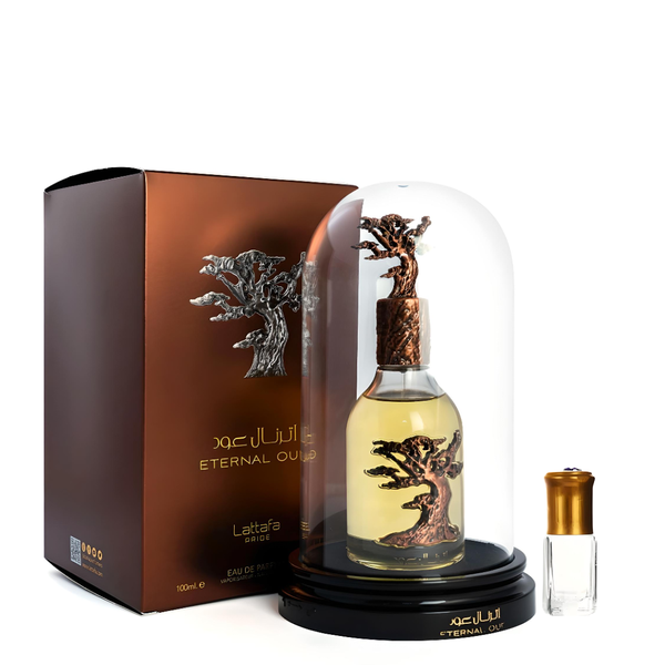 Lattafa - Eternal Oud Eau de Parfum - 100ml + Perfume Oil