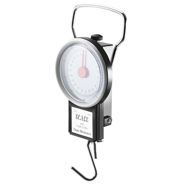 Portable Luggage Travel Scale Hanging 22Kg 50Lb Measuring Tape