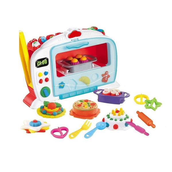 Dough Mini Microwave Oven Toy Set