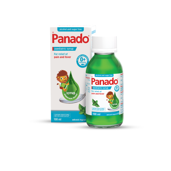 Panado Paediatric Syrup Alcohol &amp; Sugar Free 100ml
