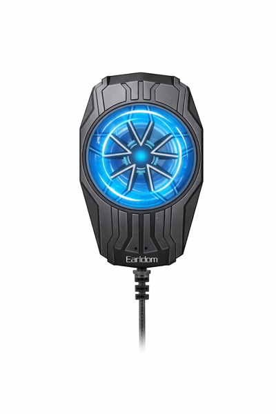 Earldom F17 Mini Cooling Fan - Rechargeable Silent Portable Fan