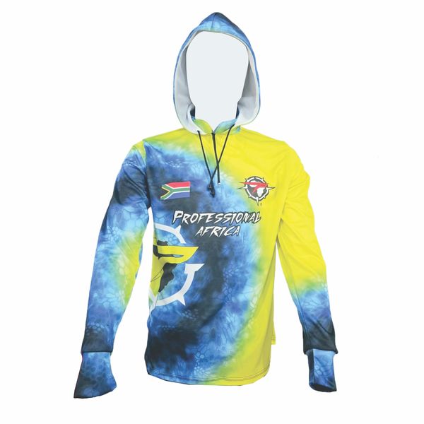 Brazil Yellow Hoody Performance Shirt