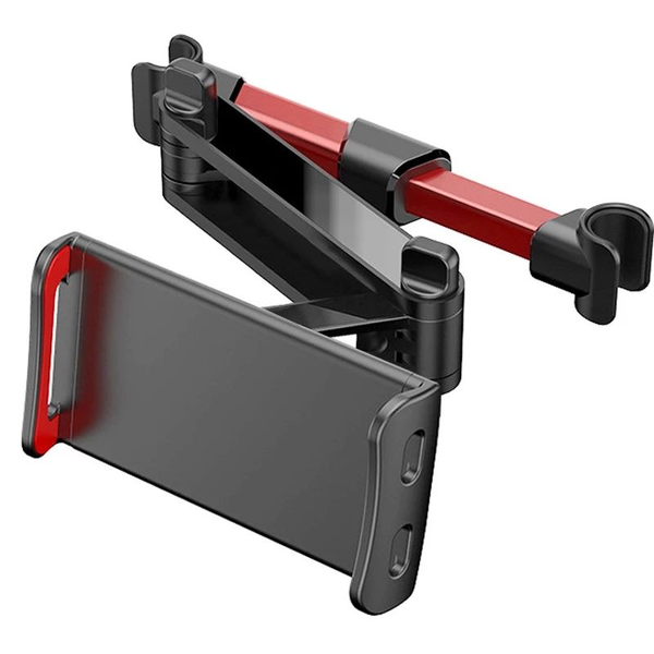 Universal Car Headrest Phone Mount Adjustable Hands-Free Holder for Tablet