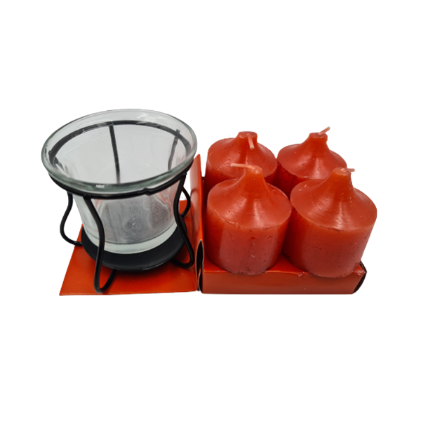 Candles With Holder Set of 4