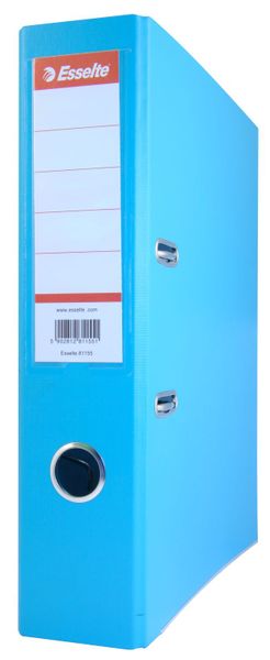 Esselte Lever Arch Polypropylene A4 70mm File - Turquoise