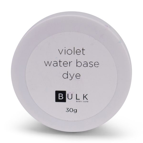 Bulk Body Care - Water Base Dye - Powder - Violet Colour - 30g