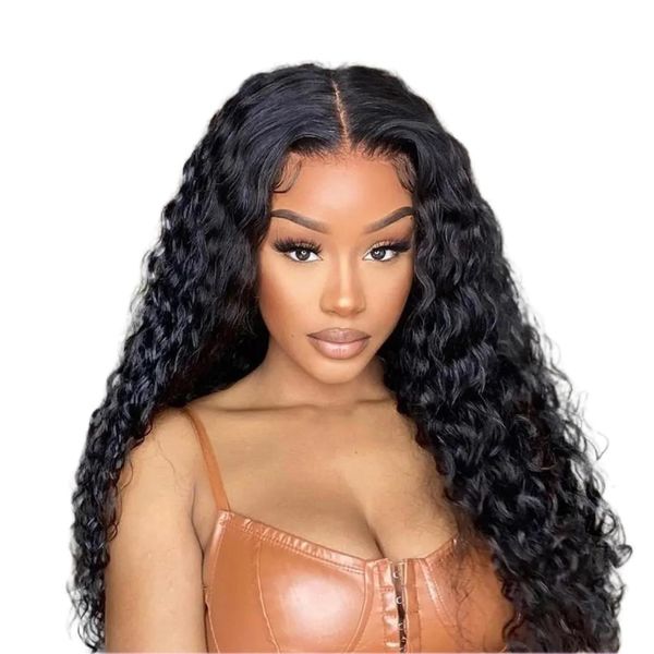 20" Brazilian Hair - Curly Lace Frontal Wig