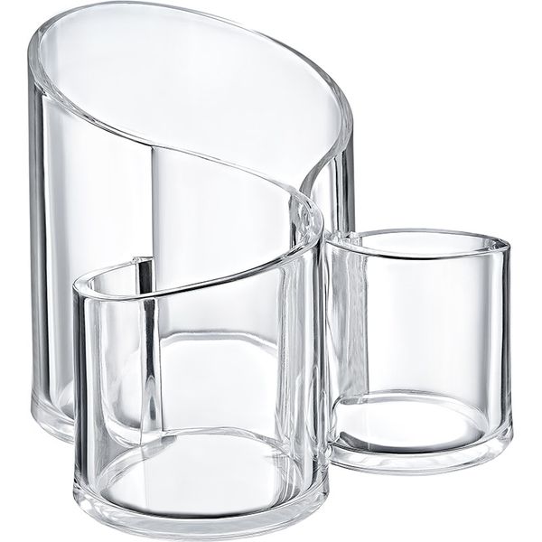 Cosmetics &amp; Cotton Cylinder Box Organiser