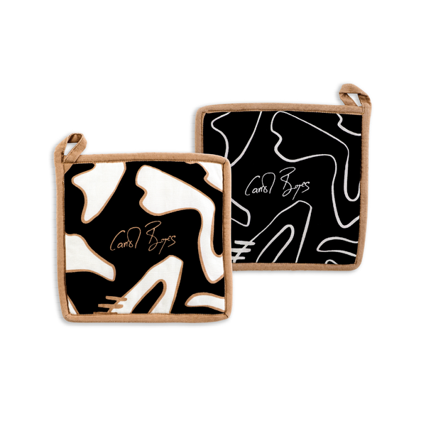 Carrol Boyes Pot Holder Set of 2- Lacuna