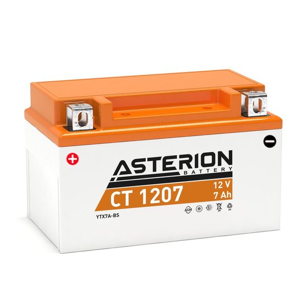 Asterion CT-1207 Motorcycle Battery