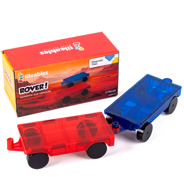 Tileables - 2 Vehicle Magnetic Tiles Set