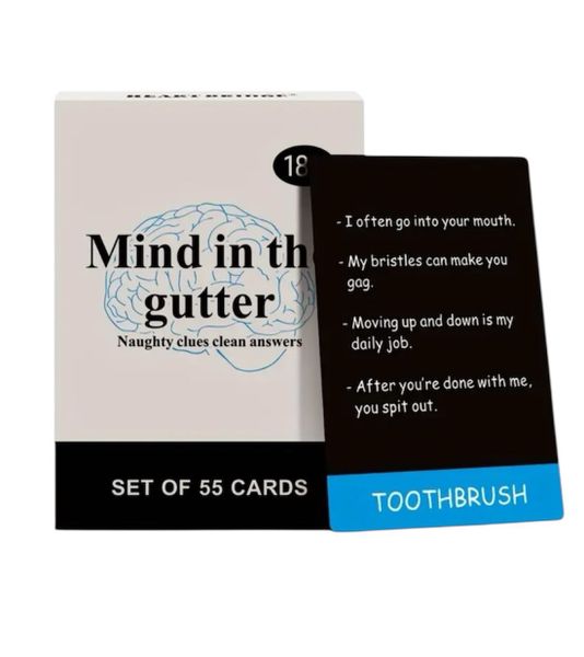 Mind The Gutter Card Game-Pack of 55