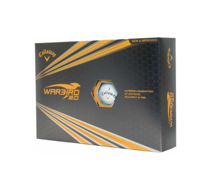 Callaway Warbird 2.0 Golf Balls 12 - Pack