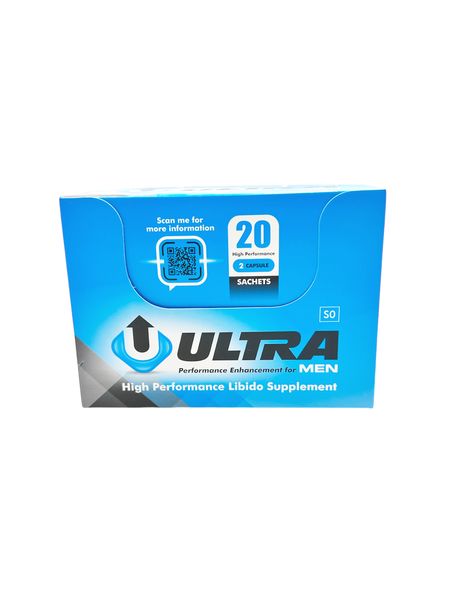 Ultra Performance Enhancement for Men 2 Capsules - 20 Sachets