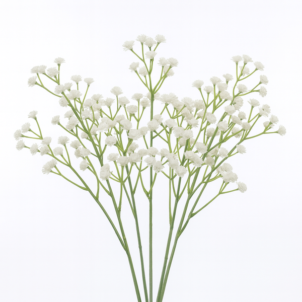 5 Pack Simulation Wedding &amp; Home Décor Bouquet - White