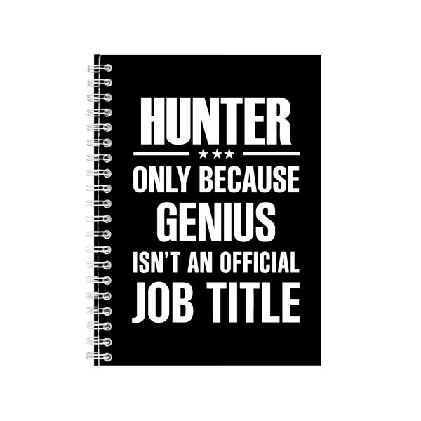 Hunter Notebook Hunting Gift Idea Writing Book Notepad Pad 31