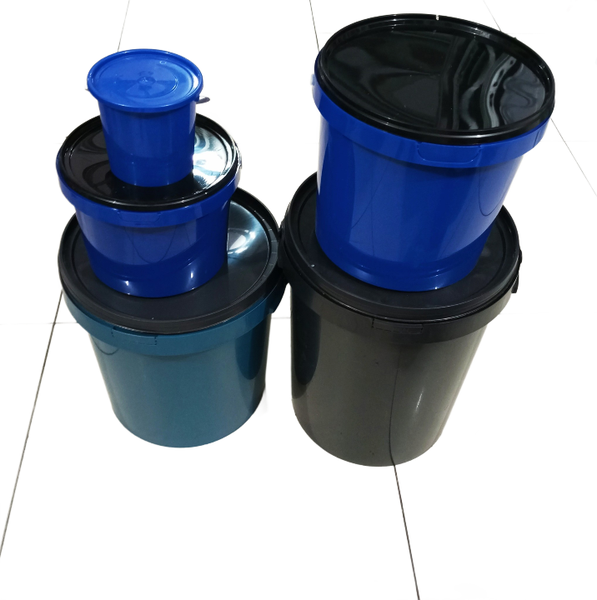 Household Storage set of 5-blue