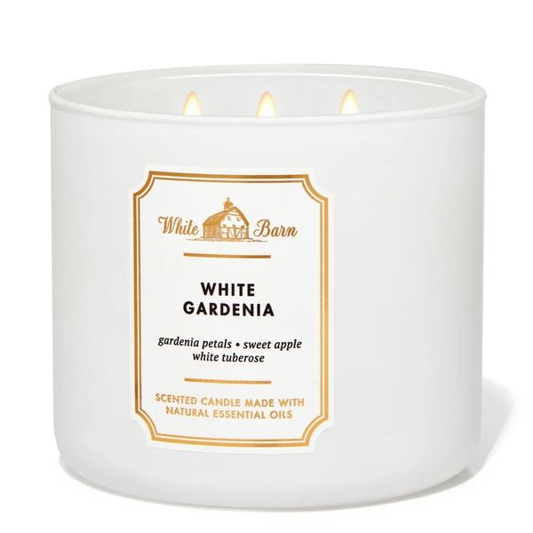 White Barn White Gardenia Scented Candle