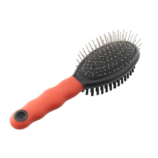 Ferplast GRO 5926 Small Pin Brush - Dual-Sided Grooming for Pets